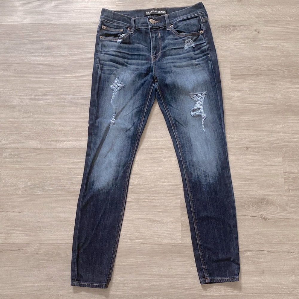 Express size 4 jeans leggings